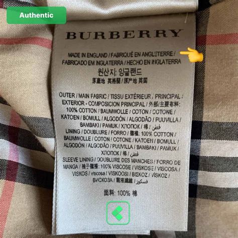 burberry serial number|authenticate Burberry item.